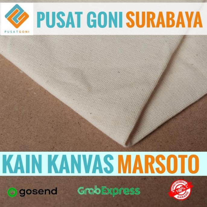 

Kain Kanvas Lukis Anyaman Marsoto - Bahan Kanvas Meteran - 50x160, MARSOTO