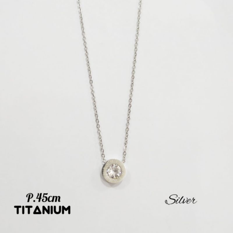 TERBARU RO-27 PERHIASAN TITANIUM WANITA DEWASA DAN REMAJA ANTI KARAT ANTI PUDAR LAPIS EMAS 24 K MEWAH DAN ELEGAN, KALUNG LIONTIN TITANIUM MOTIF PILIHAN