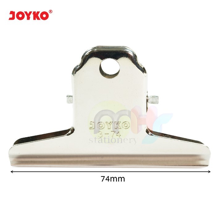 

Bulldog Clip / Klip / Penjepit Kertas Joyko 3-74 (3")