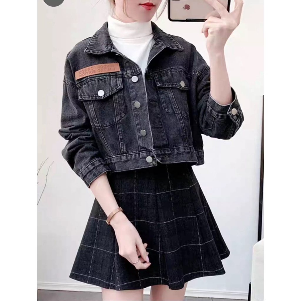 SSOnlineShop77 -- (C-1033) Jacket Jeans Vendor Import / Jaket Jeans Wanita Import / Jeans Import