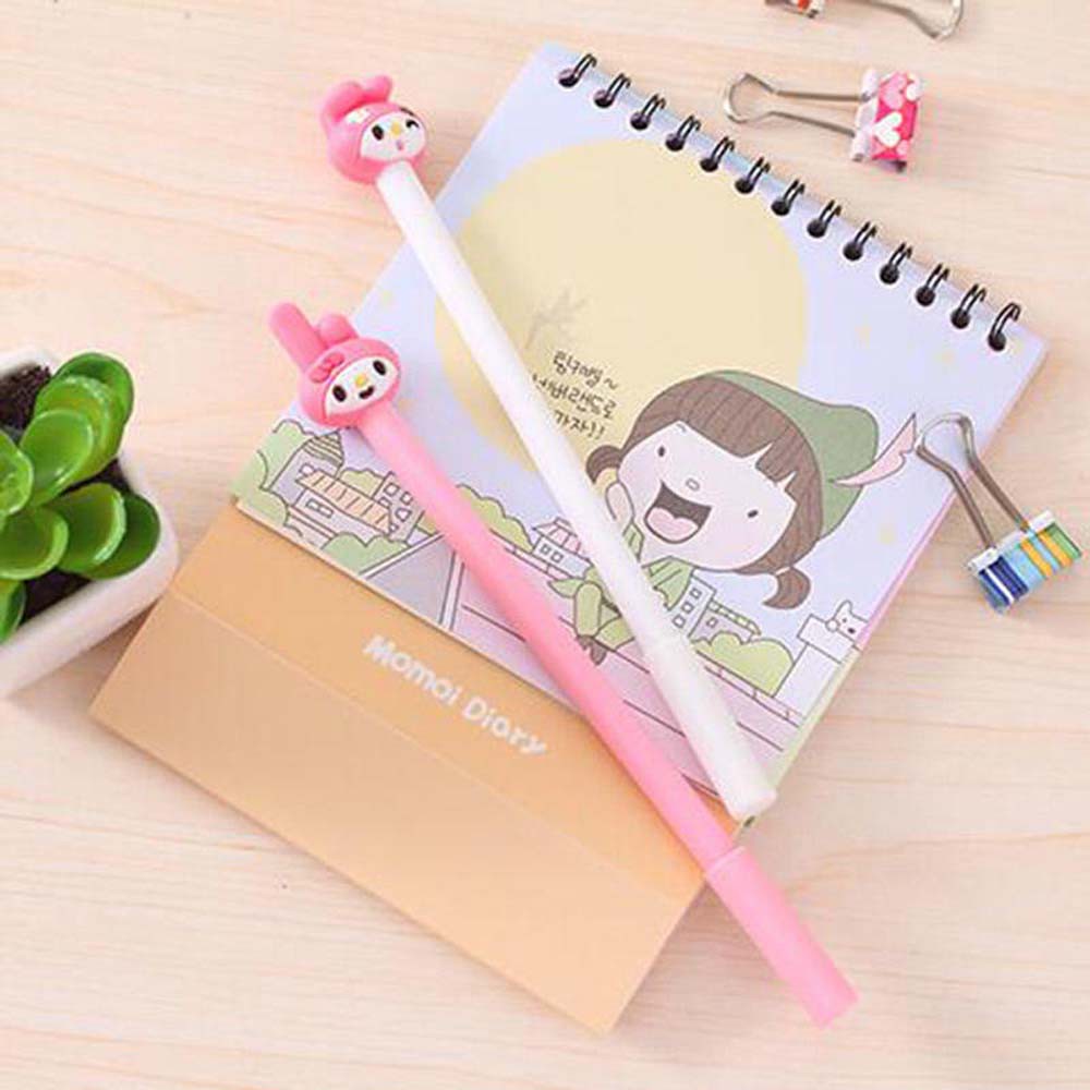 Pulpen Gel Korea Seri Kartun Lucu Imut Kawaii Warna Pink Putih Pulpen Gel Korea Seri Kartun Lucu Imut Kawaii Warna Pink Putih