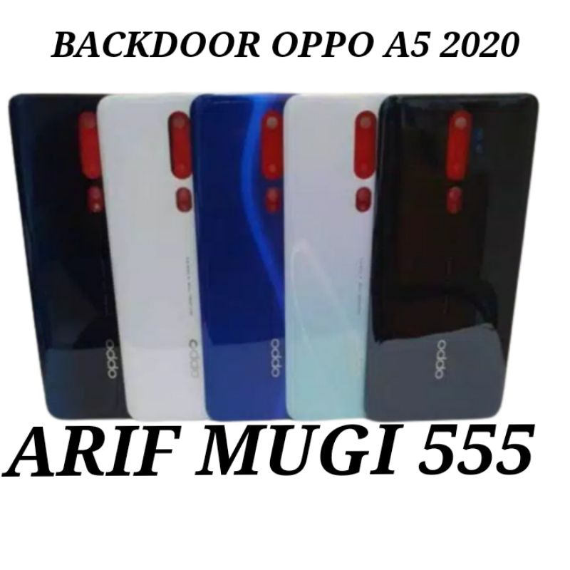 BACKDOOR BACK COVER CASING KESING HOUSING TUTUP BELAKANG OPPO A5 2020 ORIGINAL