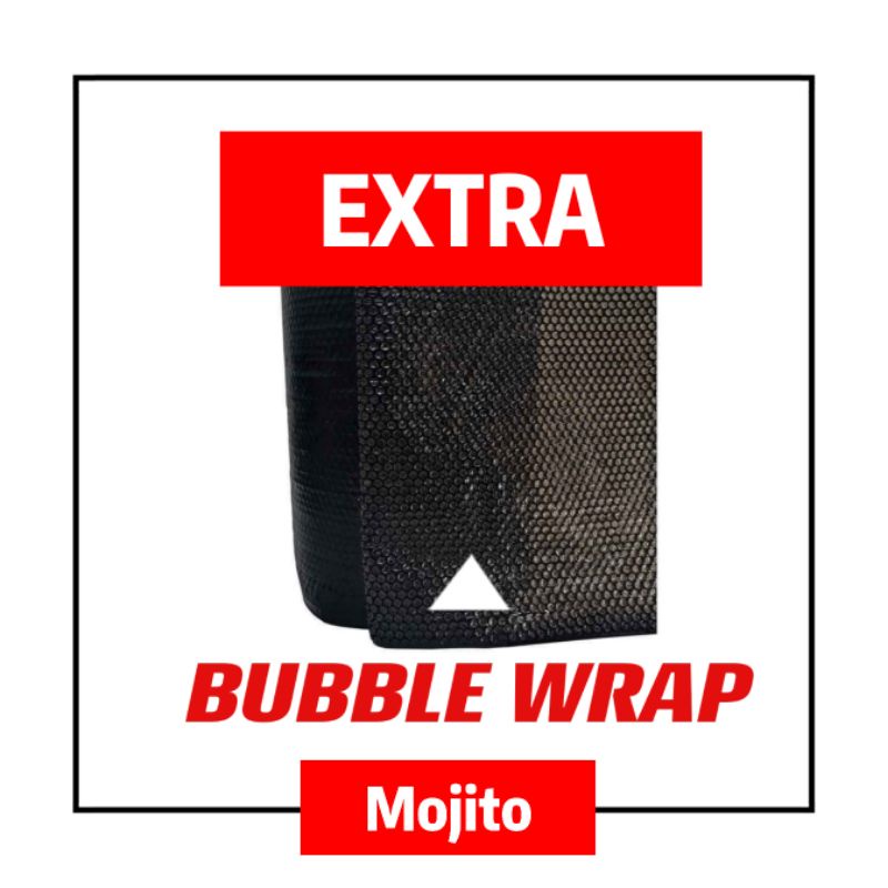 

BUBBLE WRAP atau DUS EXTRA UNTUK PENGEMASAN LEBIH AMAN DAN TEBAL