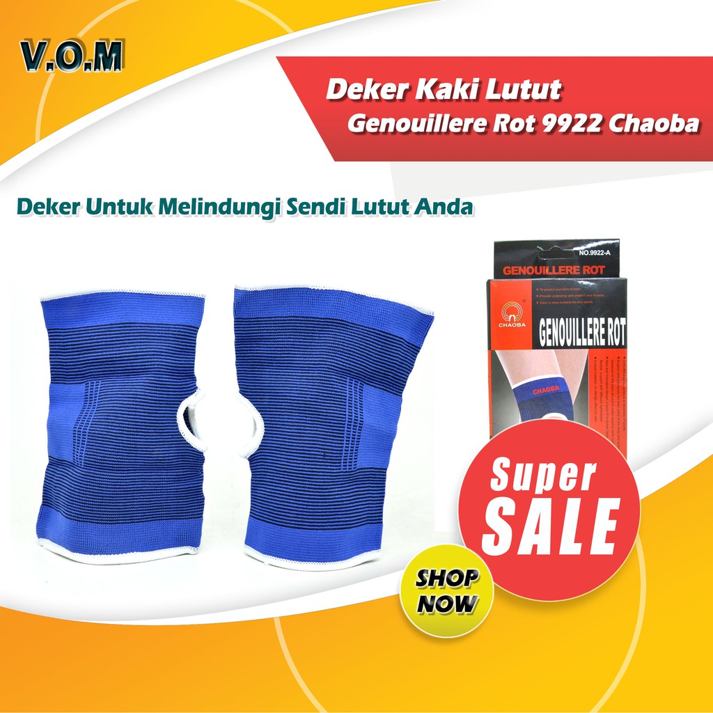 0470 Deker Kaki Lutut Genouillere Rot 9922 Chaoba Futsal Basket dll