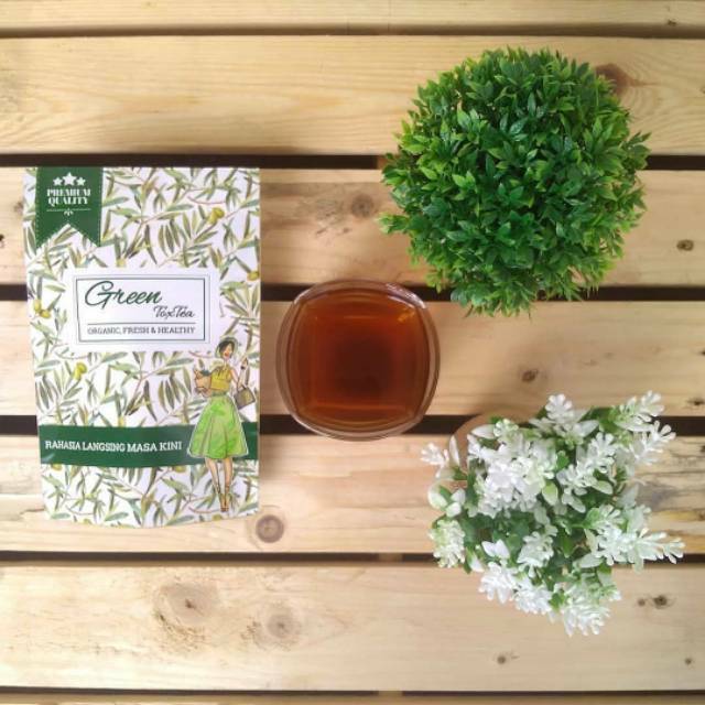 Green tox tea / Greentoxtea pelangsing badan
