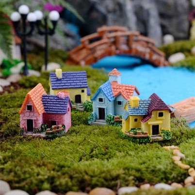 Miniatures - Terrariums - Fairy Garden - Fairy House