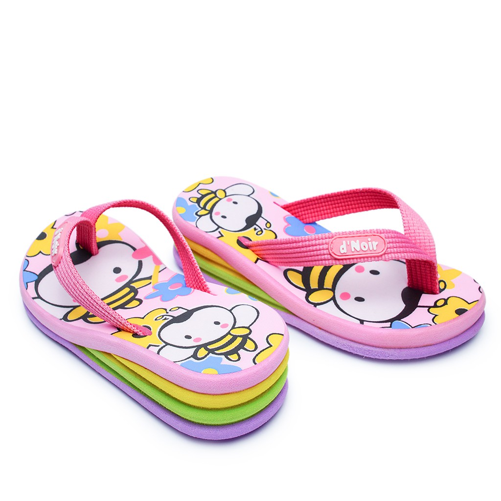 DNOIR Sandal Anak Perempuan LAPIS4 PINK