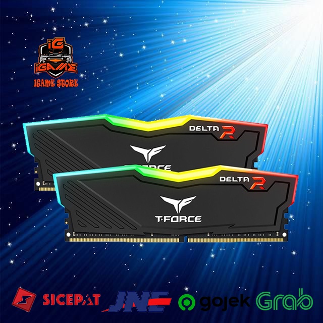 TEAM T-Force Delta RGB (2X8) PC-3200 16GB DDR4 kit 3200MHz NAMPOL