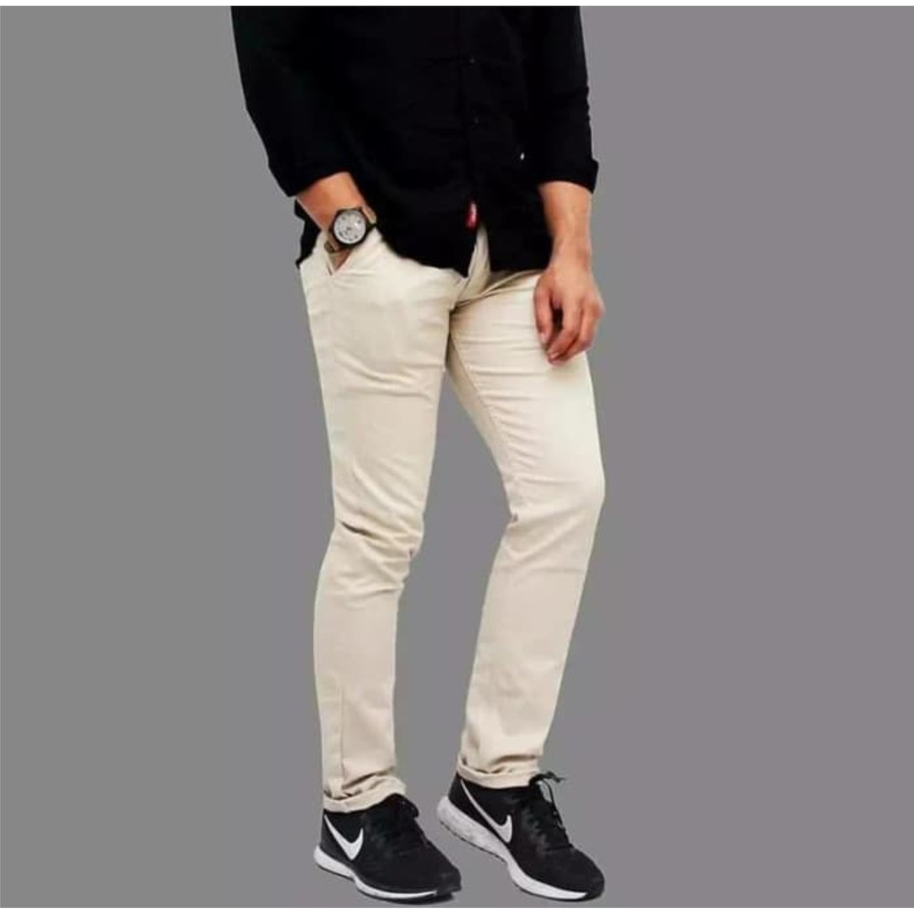 CELANA PANJANG CHINO POLOS CASUAL PRIA PREMIUM QUALITY