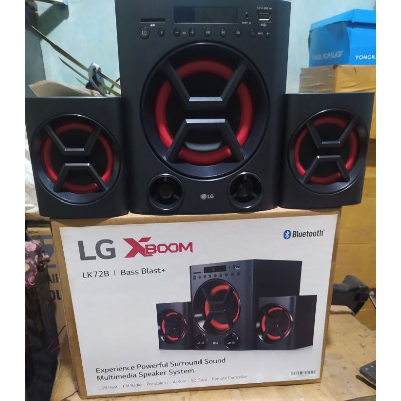 lg xboom lk72b speaker bluetooth bass blast
