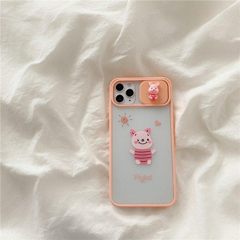 Cute Bear Hard Case Suitable For IPhone 12 Mini 12 12pro 11 11promax Xs Xr Xsmax 7 8plus 6splus 8plus