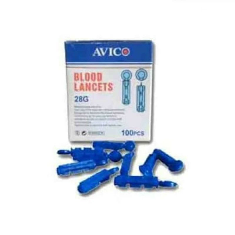 Blood lancets / jarum lancets isi 100
