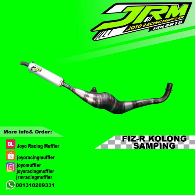 Knalpot Fiz R Kolong - Joyo Racing Muffler