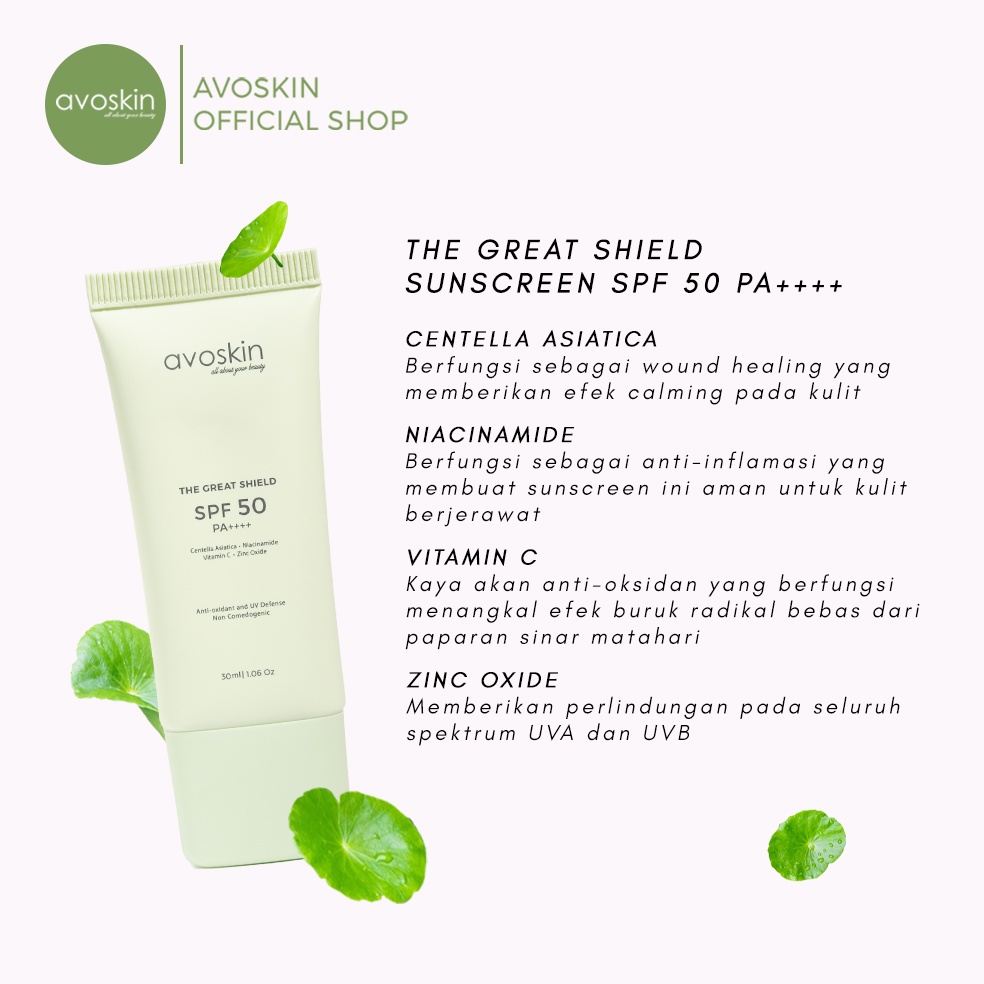 Avoskin The Great Shield Sunscreen 30ml