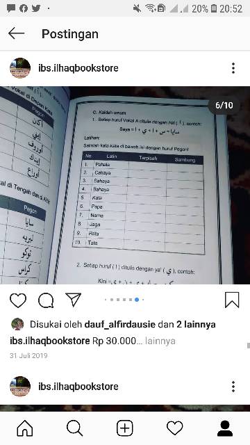 Pintar menulis arab dan pegon isi 3 jilid8