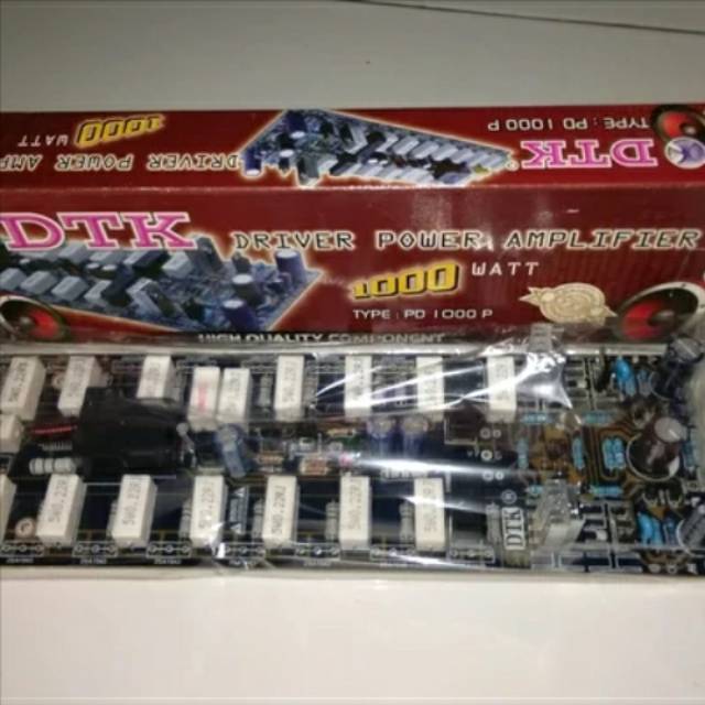 Driver Power Amplifier 1000 watt DTK PD 1000 P