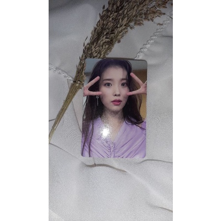 Photo Card Official PC IU ALBUM LILAC HILAC