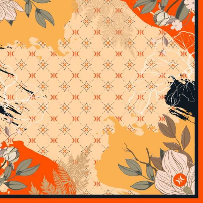 Scraft Hijab Voal Premium Digital Printing Size Syar'i Motif Partai Keadilan Sejahtera PKS Terbaru
