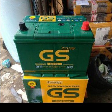 Aki Accu MF Kering NX110-5L 80D26L 12V 80AH 80Amper GS Gold Shine