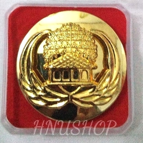 Pin Korpri ASN Bangkok Bulet Cembung Magnet Bahan Kuningan PREMIUM