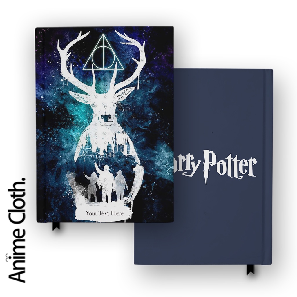 

Buku Catatan Notebook Anime Harry Potter Patronus Custom Jurnal Agenda Diary Hardcover Aesthetic A6 A5