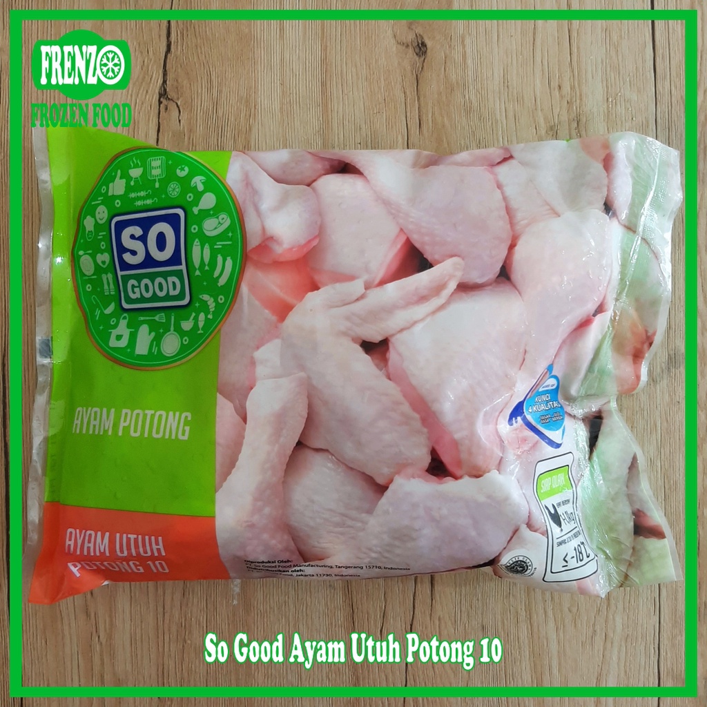 So Good Ayam Utuh Potong 10