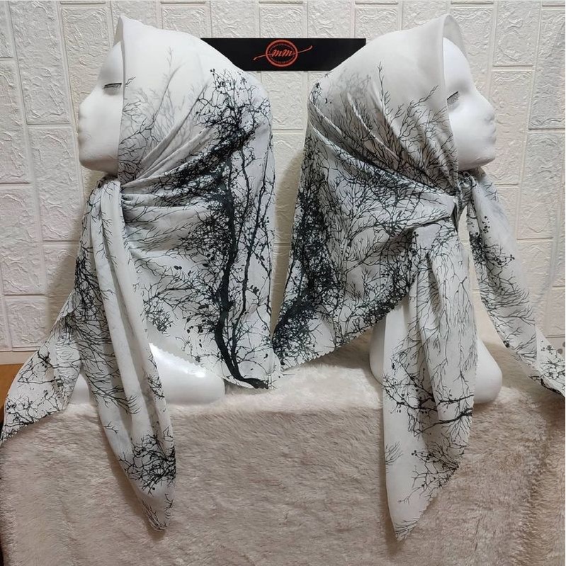 Hijab motif deenay AKAR Series Terlaris (Part 3) / Nomiq Store