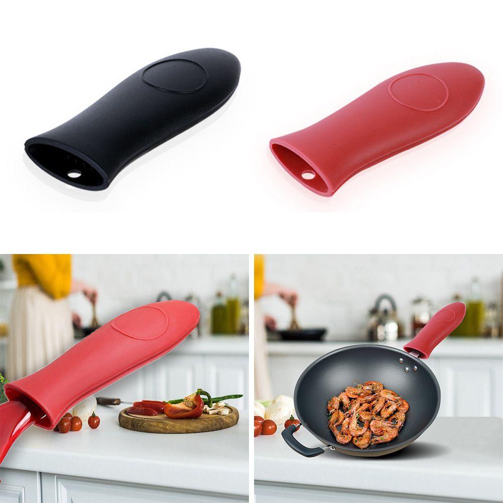 Solighter Saucepan Handle Peralatan Masak Unik Bagian Non-Slip Sleeve Slip Cover Grip