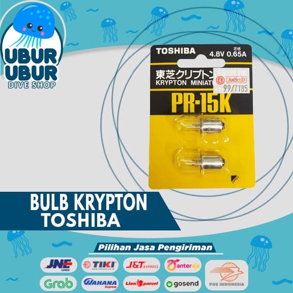 BULB KRYPTON Torch Toshiba - Lampu/Bohlam Senter Selam Toshiba