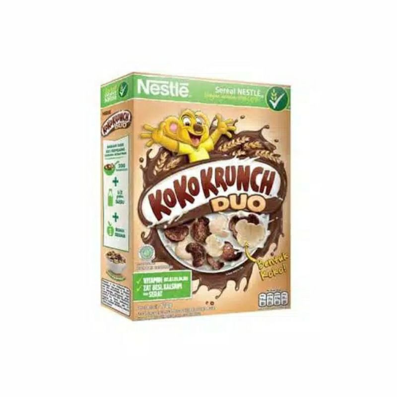 

Nestle koko krunch duo cereal gandum anak 170gr