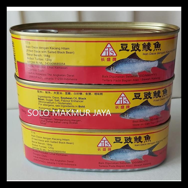 

Ready Ikan Tausi Kaleng Salted Black Bean Tts Makanan Instan Kaleng