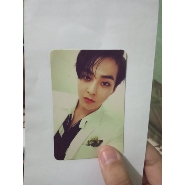 photocard official Xiumin EXO Kokobop ver B