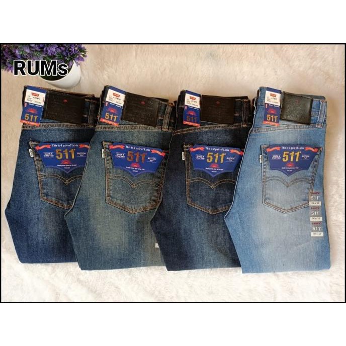 Levis 511 Jeans Original Import Japan, Celana Jeans Stretch Unisex [[[TERBARU BISA COD]]]