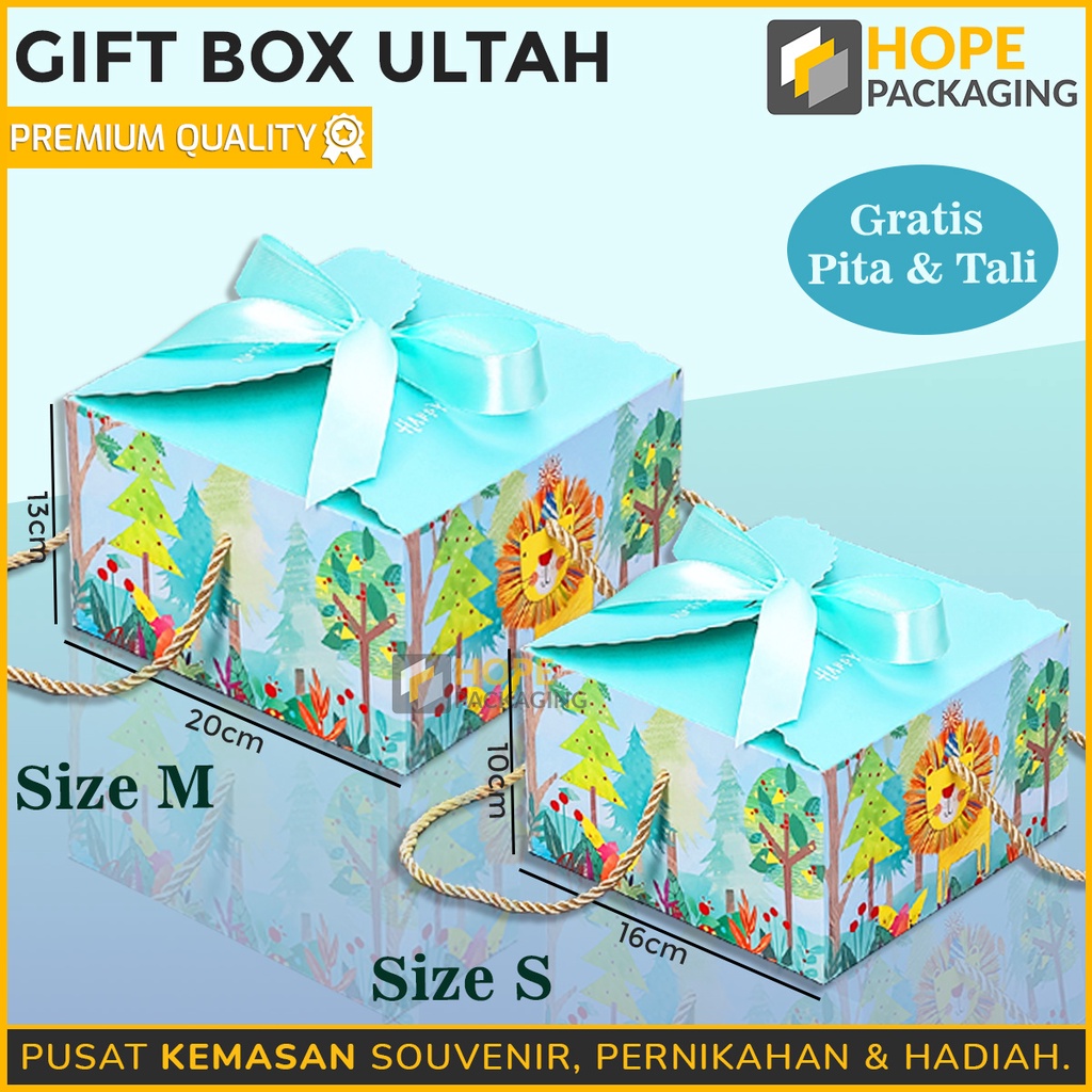 READY STOK Gift box baby girl baby boy / Hampers Wedding Pink hampers buat new baby Plus Pita / Pink Biru Ungu Dus Hadiah