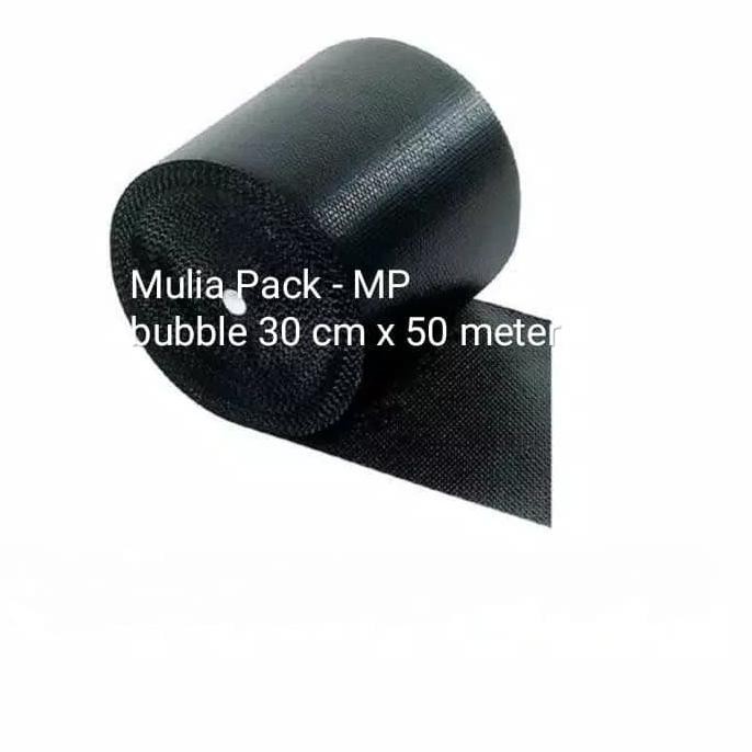 

Bubble Wrap hitam dan bening / buble Wrap Mp ukuran 30 cm x 50 m - Putih BOOM SALE