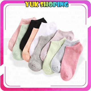 Image of ✧YUKSHOPING✧ Kaos Kaki Polos Semata Kaki / Kaos Kaki Ankle Cute / Socks / Short Socks/ Sepatu R108 R568