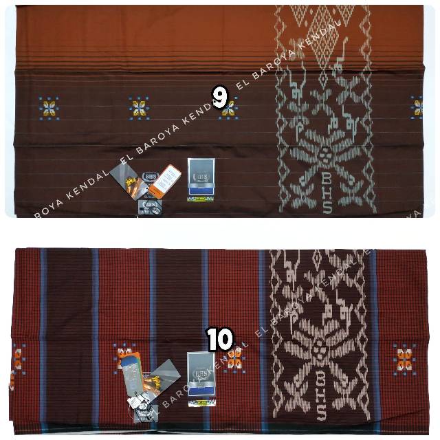 Kain Sarung BHS Original Songket Kembang SKT Asli