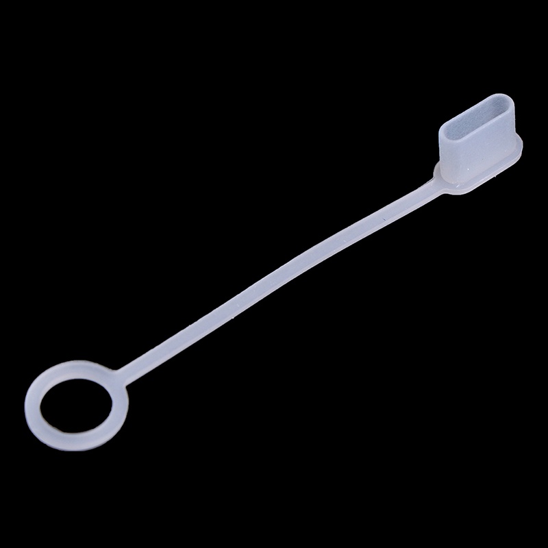 {LUCKID}10Pcs Protection Cap USB Type-c Cable Case Dust Plug Charger Cover with Wire