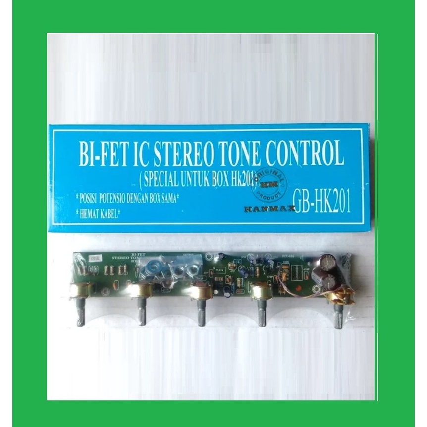 Rakitan Tone Control Stereo BIFET HK 201