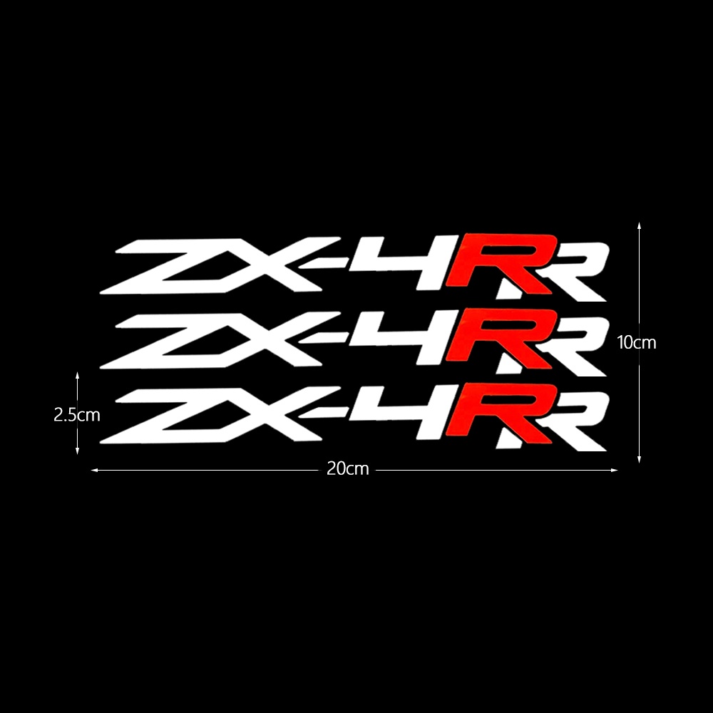 1 Set Stiker Reflektif Kawasaki Tahan Air Untuk Dekorasi Body Motor ZX-3RR ZX-4RR ZX-6RR ZX-10RR ZX-25RR