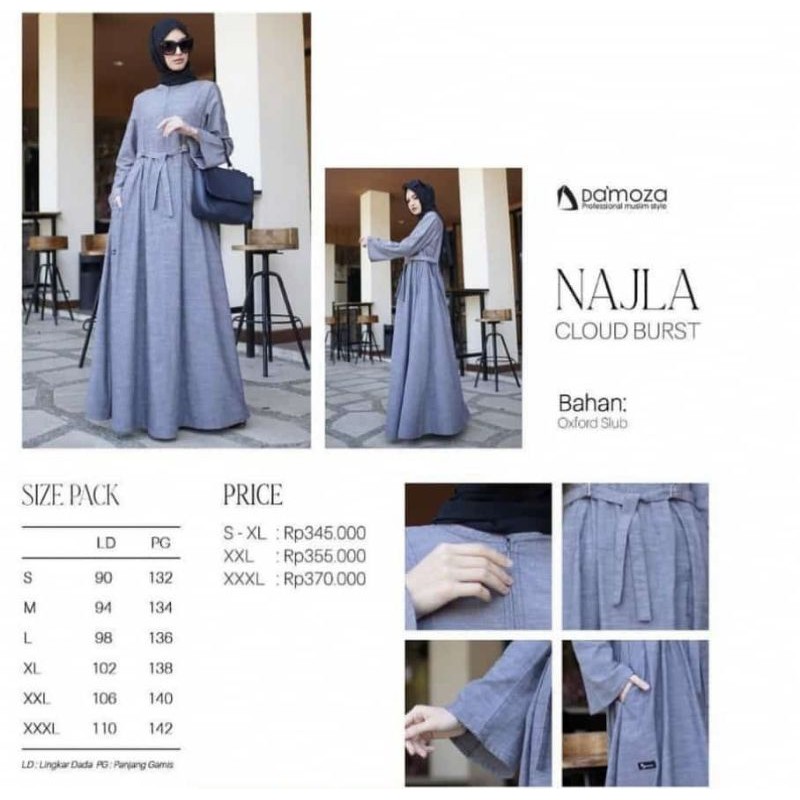 DAMOZA NAJLA GAMIS DAMOZA GAMIS TERBARU GAMIS DEWASA