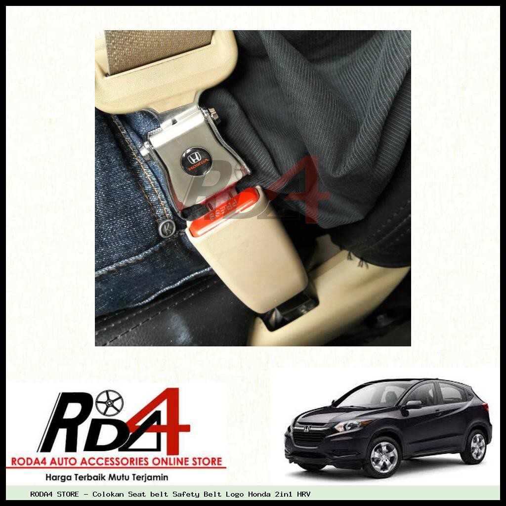 Colokan Seat belt Safety Belt Logo Honda 2in1 HRV