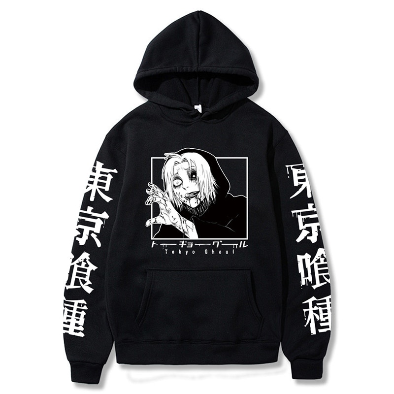 Hodie Hoodie Anime Tokyo Ghoul Kem Kaneki Eyes Hoodie Manga