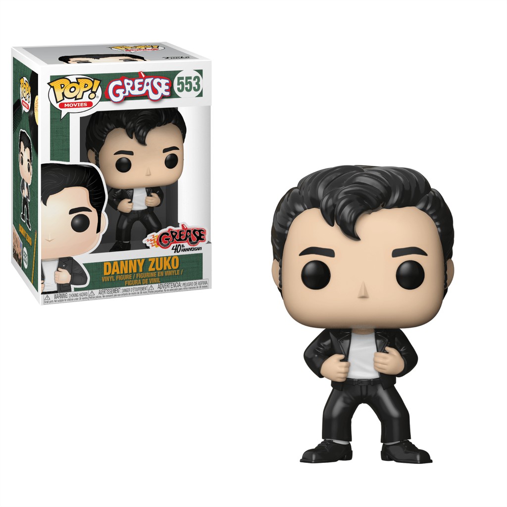 

Funko Pop Movies Grease - Danny Zuko (DAMAGE BOX)