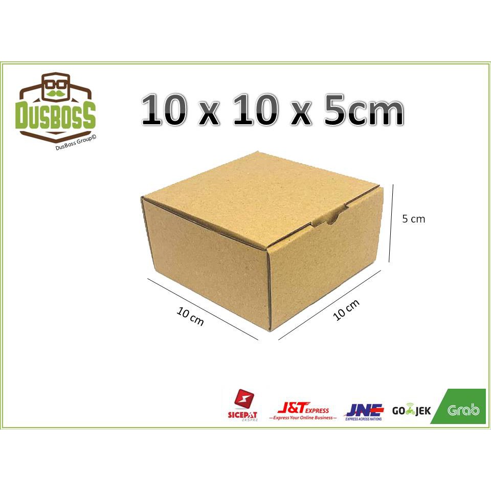 

Kardus Box Ukuran 10x10x5 Model Die Cut untuk Aksesoris dll