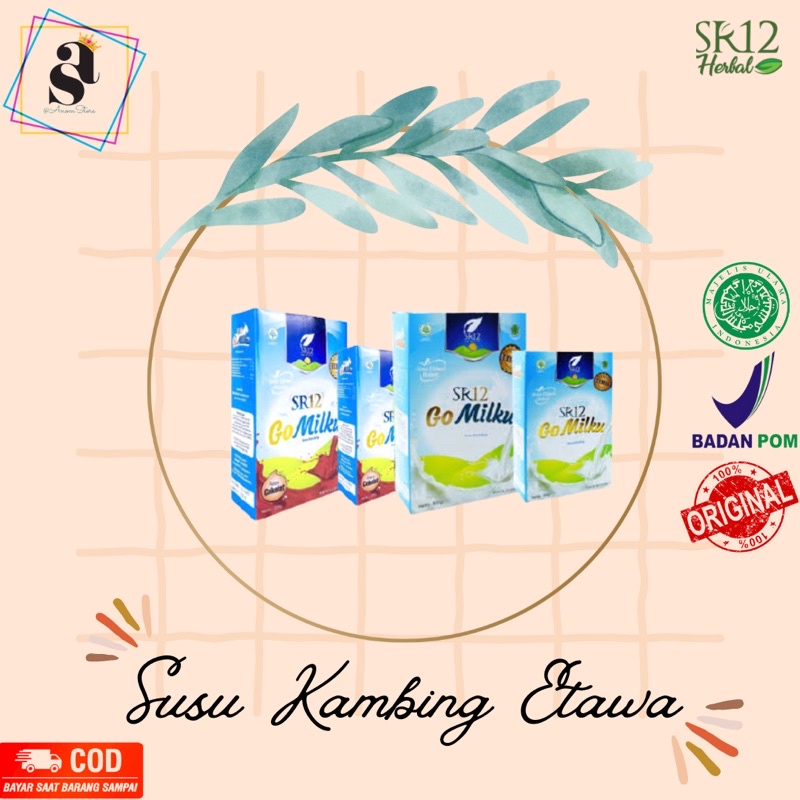 

GOMILKU SR12 SUSU KAMBING ETAWA TIDAK AMIS DAN TIDAK APEK BAIK UNTUK DIABETES MENAMBAH BERAT BADAN MENAMBAH KECERDASAN PADA ANAK AMAN BPOM HALAL