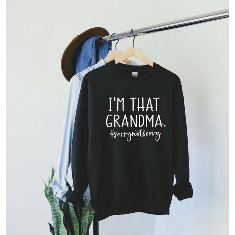 Sweater GRANDMA KECE LOVE Big Size S - XXXXXL(6XL) Jaket Sweater Sayang NENEK gaul BIGSIZE OVERSIZE Gift for Grand Mother 5XL 4XL 3XL 2XL XL L M