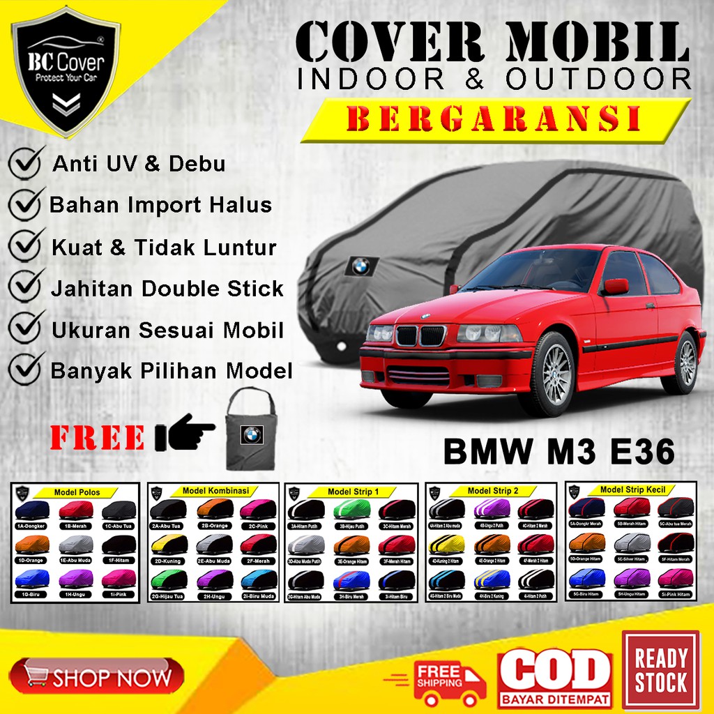 Body Cover Mobil Sedan BMW M3 E36, Sarung Mobil BMW M3 E36, Mantel Selimut Tutup Penutup