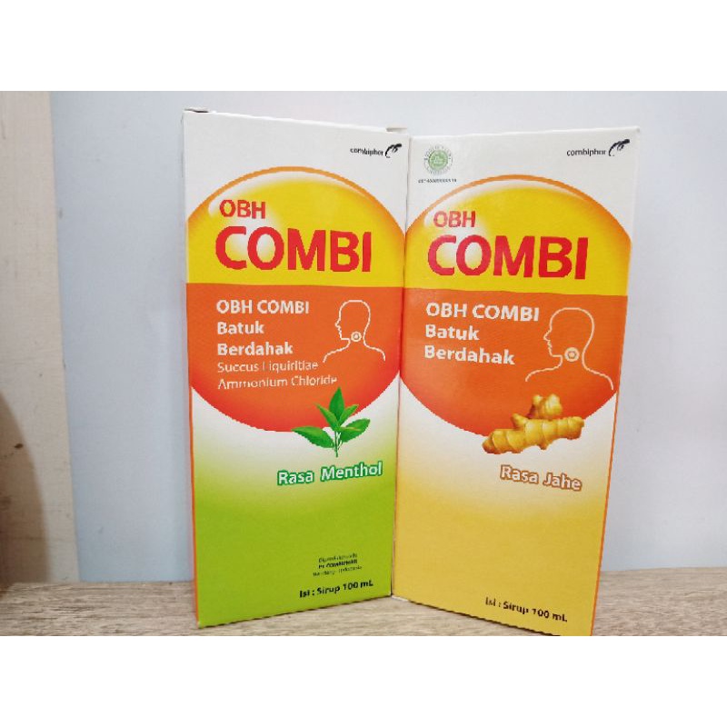 OBAT BATUK BERDAHAK OBH COMBI ORI BPOM