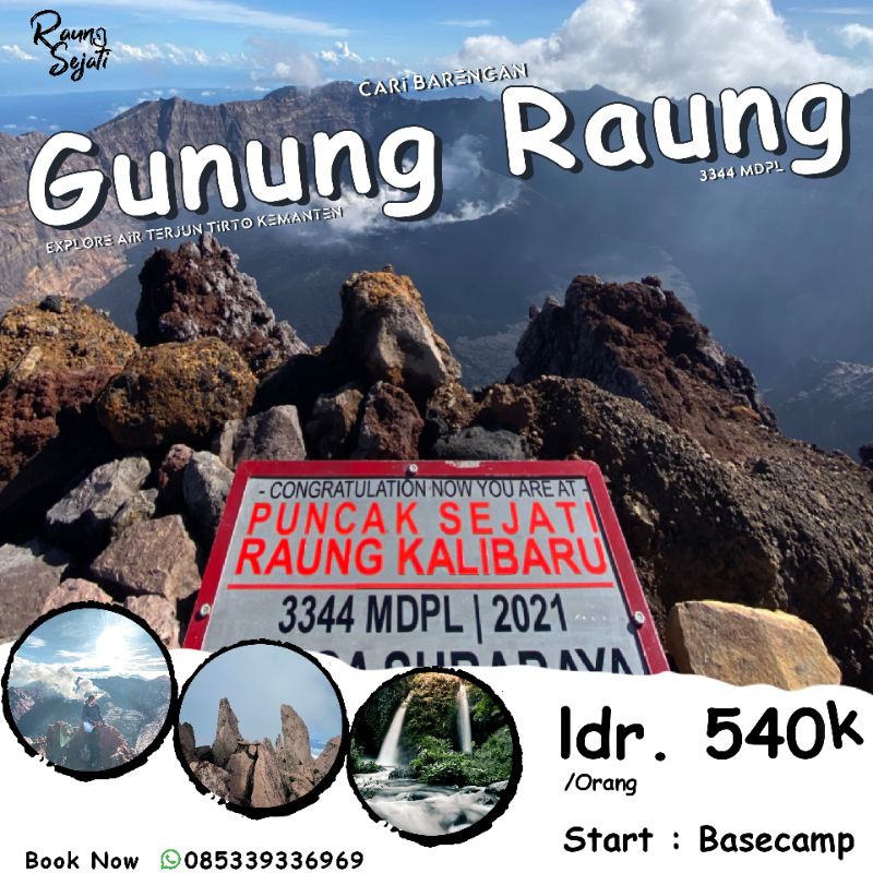 Open Trip Raung